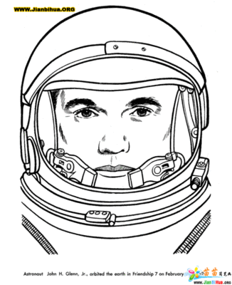 宇宙太空飞行涂色卡图片30张(第5张)