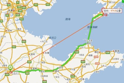 浙江到大连多少公里