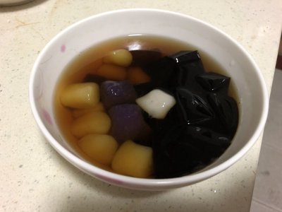 芋圆奶茶的制作方法