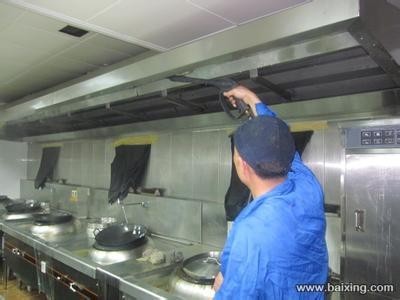饭店厨房油烟机清洗