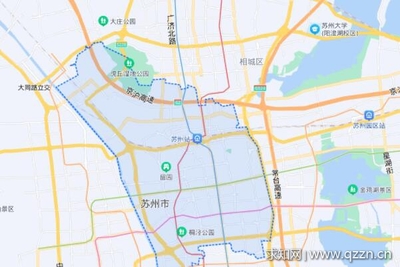苏州市区面积有多大