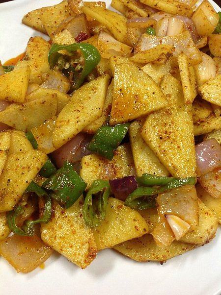 孜然土豆片的做法视频