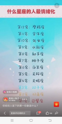 最情绪化的星座