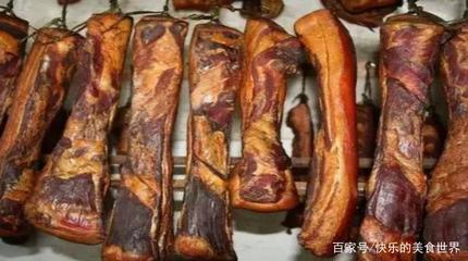 风干腊肉的制作方法