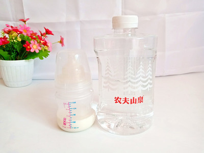 农夫山泉能泡奶粉吗