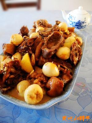香菇干豆角炖