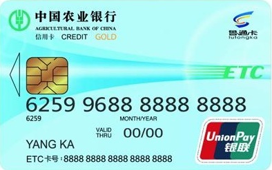 中国农行信用卡申请