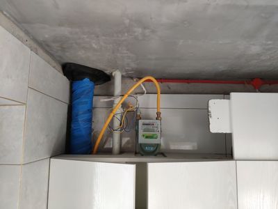 橱柜安装 燃气表
