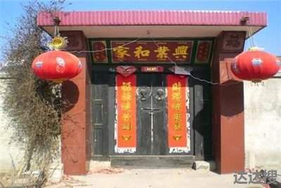 大门口放什么东西害人