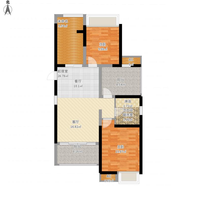 一房户型图