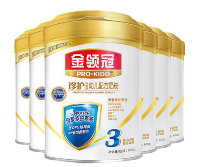 金领冠奶粉甜吗