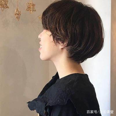 露耳短发发型女2018