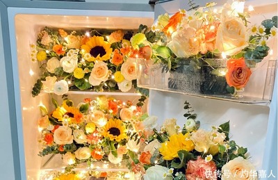 鲜花直接放冰箱可以吗