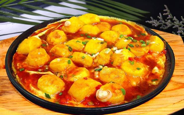 铁板日本豆腐做法