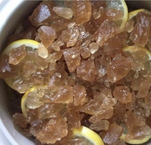 柠檬陈皮膏的制作方法
