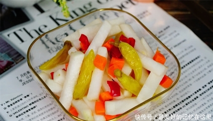 泡椒水萝卜的制作方法窍门
