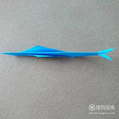 鯊魚是怎么折的