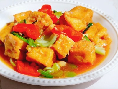 焖油豆腐的做法