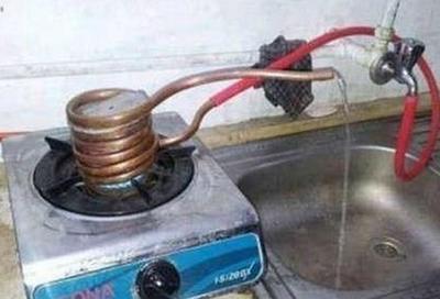 自制热水器方法图解