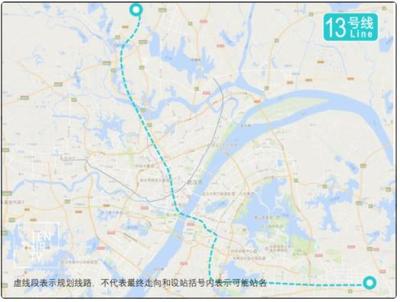 武汉地铁14号线最新线路图