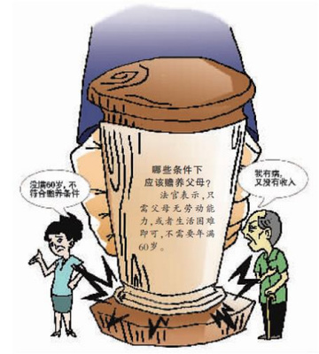 赡养老人的法律规定