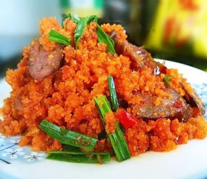土家蒸肉的制作方法