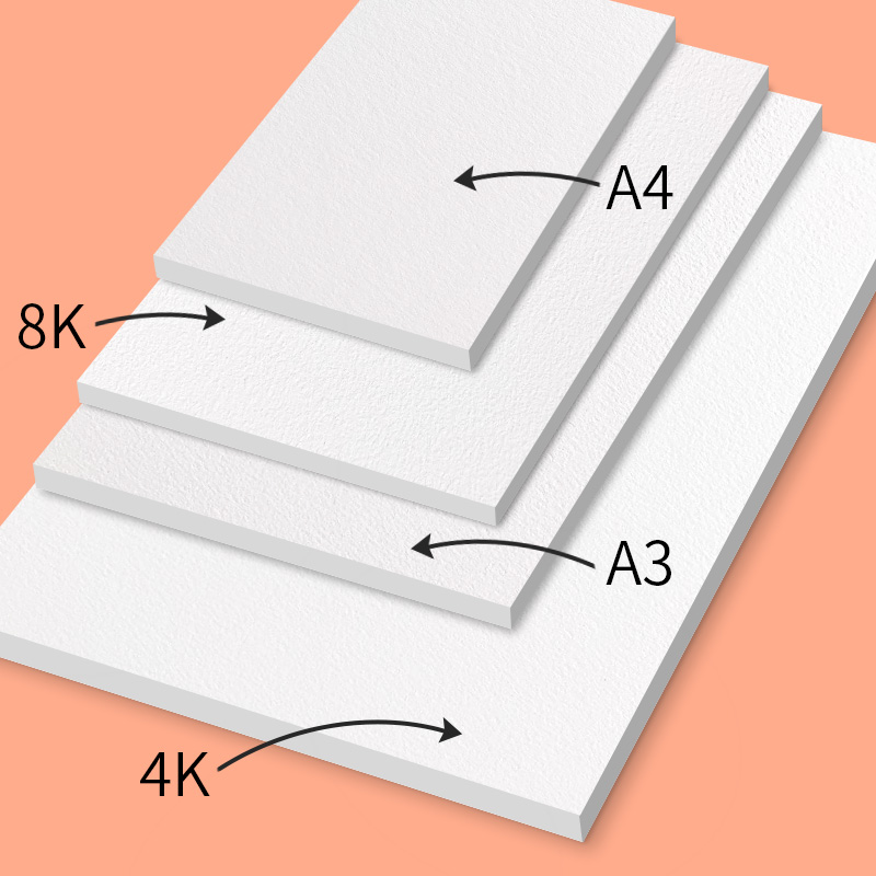 素描纸8k有多大