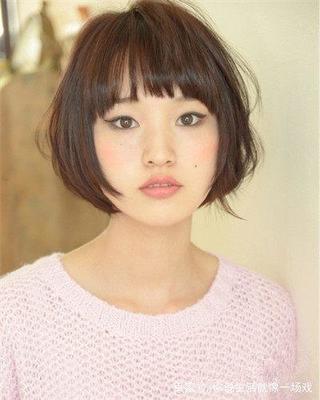 脸圆的女生适合什么发型短发