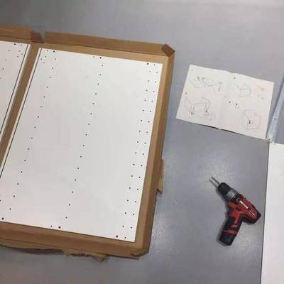 宜家厨房橱柜自己组装