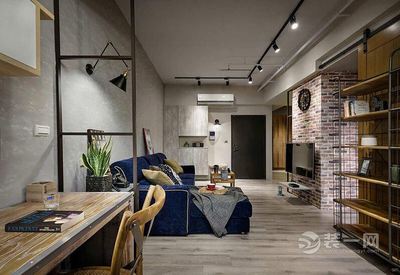 家装工业风格装修效果图
