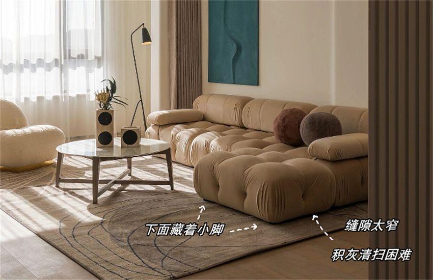 沙发不装腿可以吗