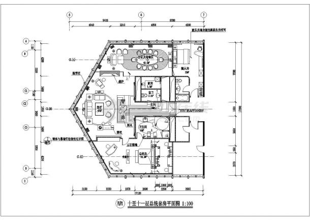 套间平面设计图片 平方套间平