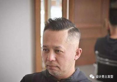 中年男子发型