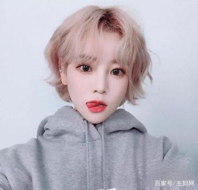 厚发短发