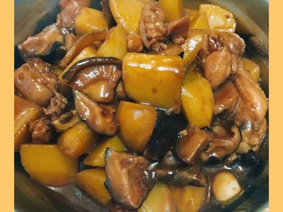 香菇土豆炖鸡