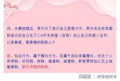 婚后房产证上加名字需要多少钱