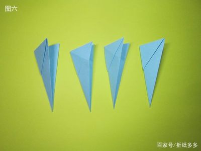 手工折纸飞机的步骤
