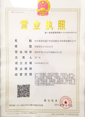 房地产营业执照图片