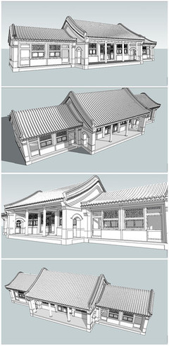 汉朝建筑平面设计图,建筑总平