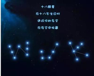 星星名字大全