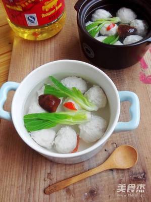 清汤鱼圆的制作方法