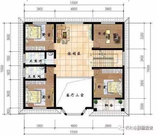 100平米平房设计图