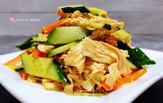 凉拌黄瓜腐竹的做法大全
