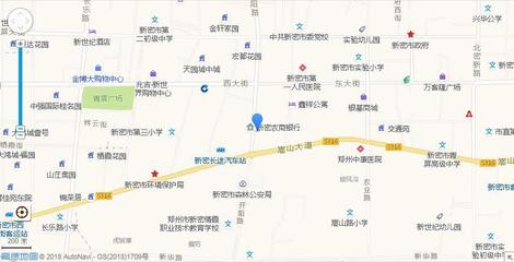 新密地图