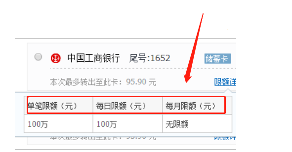 工行余额宝限额是多少