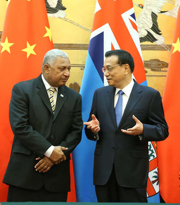 中国与斐济建交了吗