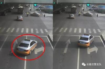 不按规定车道行驶