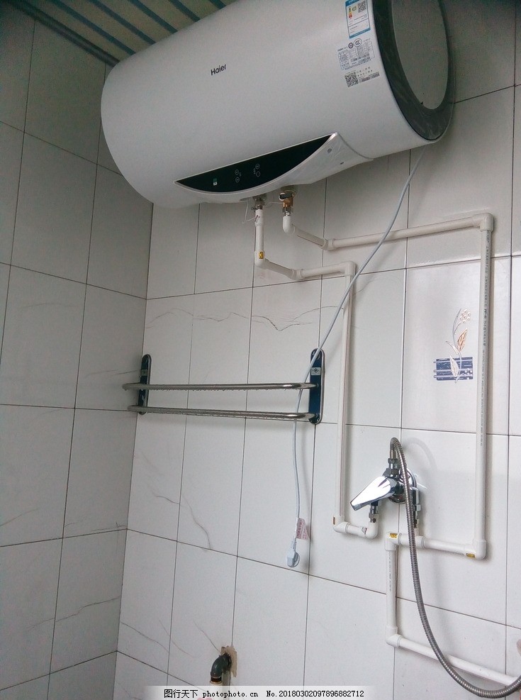 电热水器水管安装图