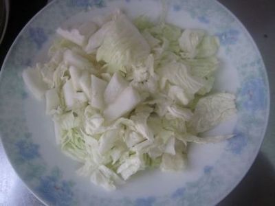 白菜帮的制作方法