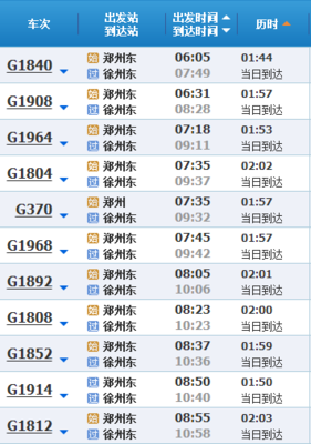 贵阳到青岛火车